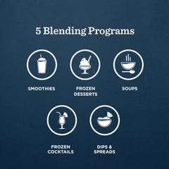 Vitamix Ascent X4 Blender with Five Blending Programs, Self-Cleaning Program, Professional-Grade Blender for Smoothies, Soups and More, Stainless-Steel Blades, 48 Oz Container, Polar White